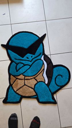 NEW SQUIRTLE POKÉMON TUFTED RUG