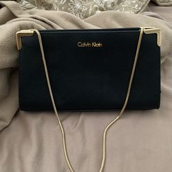 Calvin Klein Purse Black Clutch 