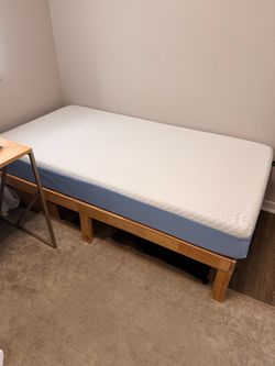 Twin Mattress and Frame
