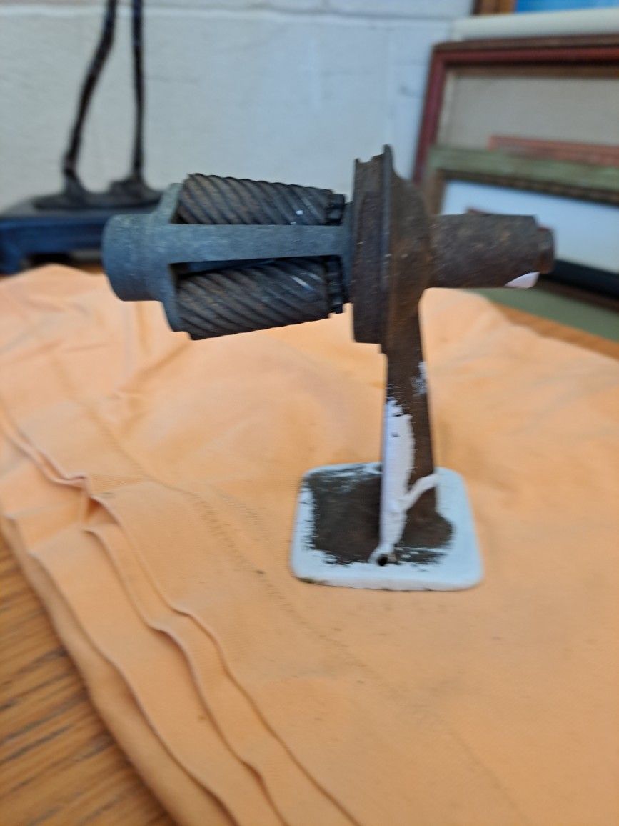 Old vintage pencil sharpener for parts