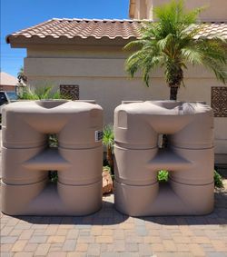 Bushman 265 Gal. Slimline Rainwater Harvesting Tank