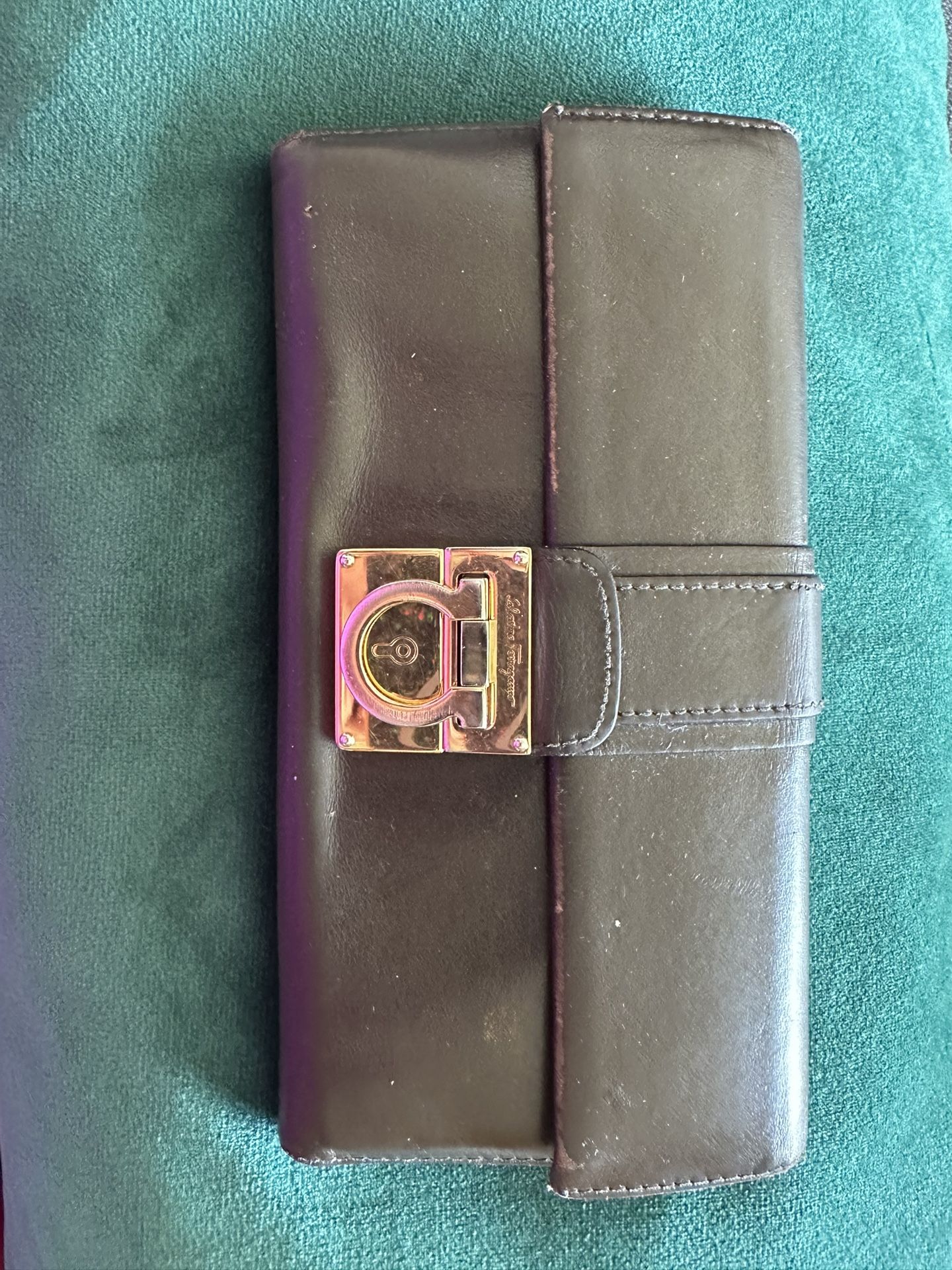 Authentic Salvatore Ferragamo Leather Wallet