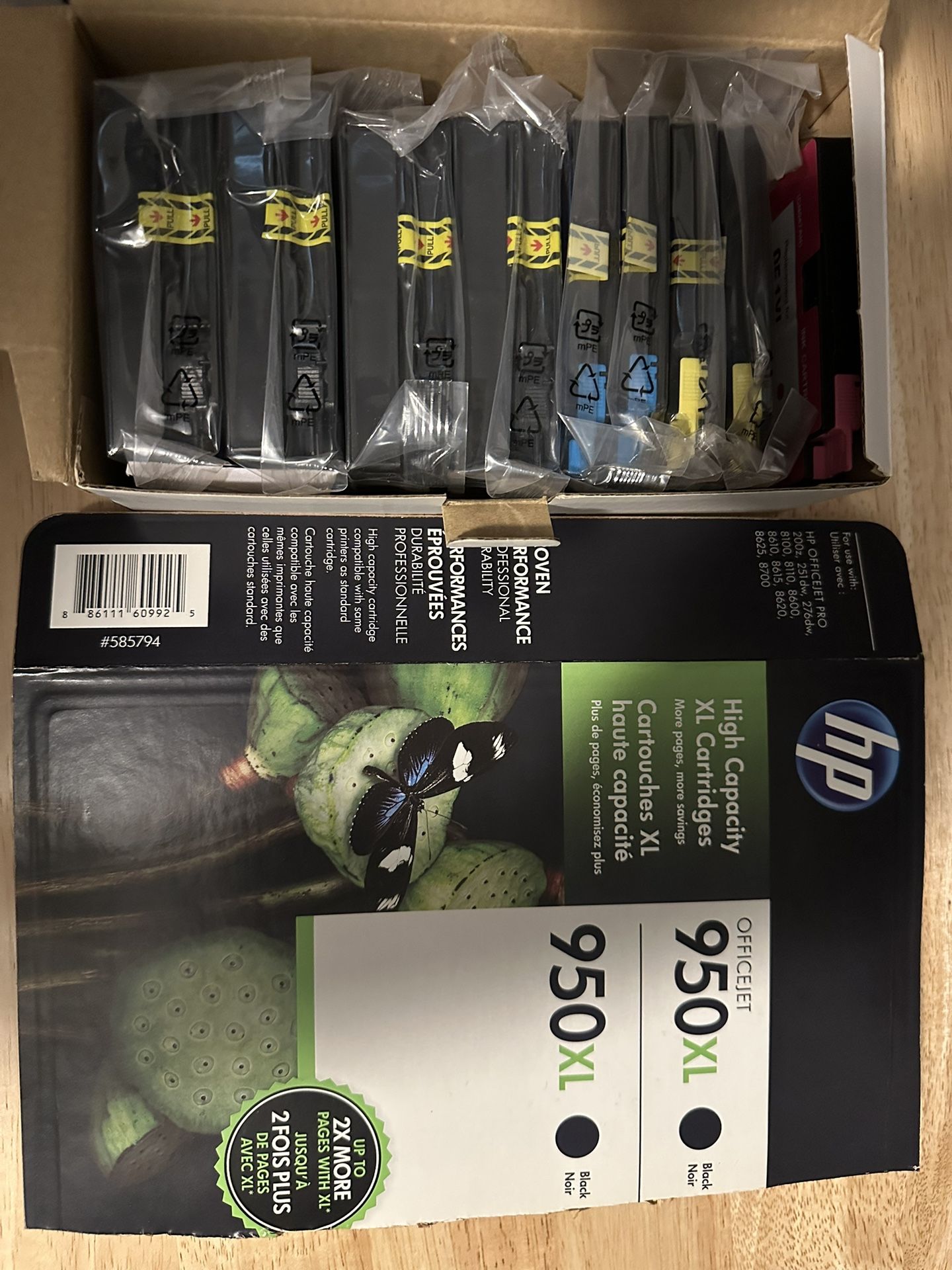 HP Officejet 950XL 951XL Ink