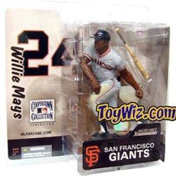 McFarlane MLB Baseball NIP Action Figures PICK ONE! DiMaggio Ripken Jeter Mays