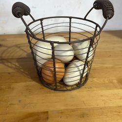 Basket 🧺 With Eggs