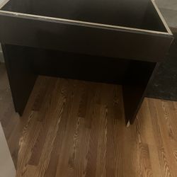Espresso Kitchen Sink Cabinet With Under Cupboard