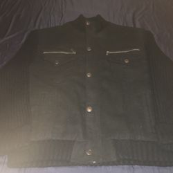 Bomber jacket and wool coat