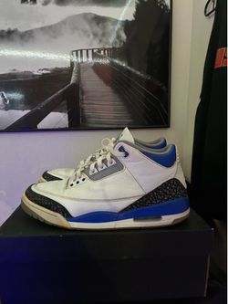 Racer blue Jordan 3
