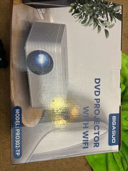 BIGASUO DVD Projector with WiFi
