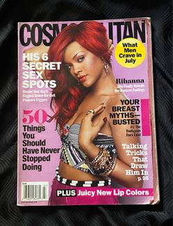 Rihanna Cosmopolitan July 2011 magazine