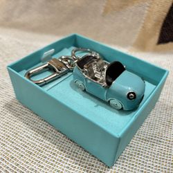 Tiffany Key Ring With a Jewelry Box 