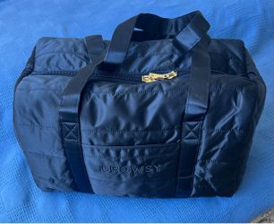DROWSY Silk Weekender Travel Bag - Midnight Blue