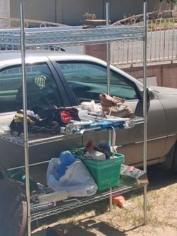 Metal shelfs
