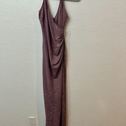 Windsor Purple Glitter Dress - Formal