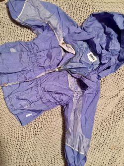 GUC 3T Oshkosh Purple Windbreaker Jacket Coat