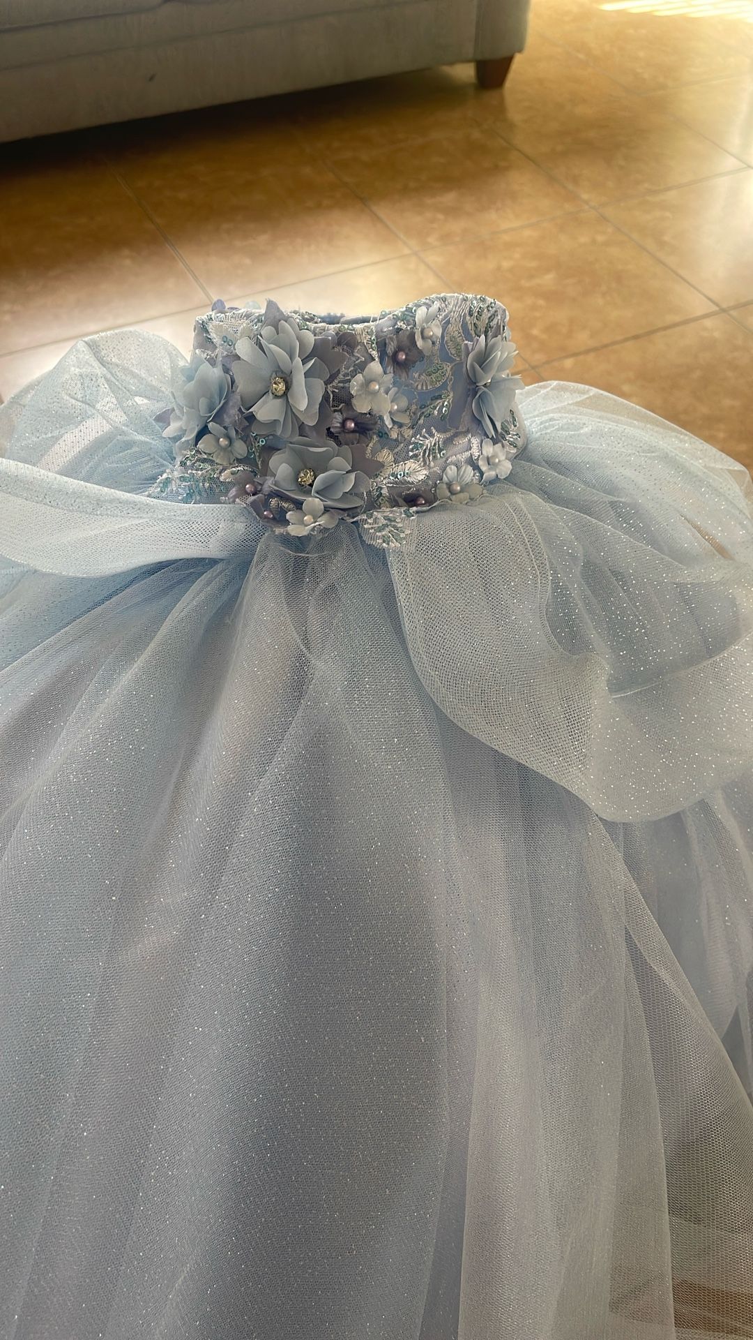Teddy Bear Sweet 15 Dress