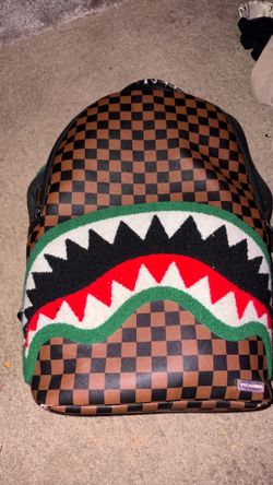 CHENILLE DESIGNED SPRAYGROUND BACKPACK USED