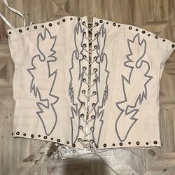 Cowgirl Beige Corset 