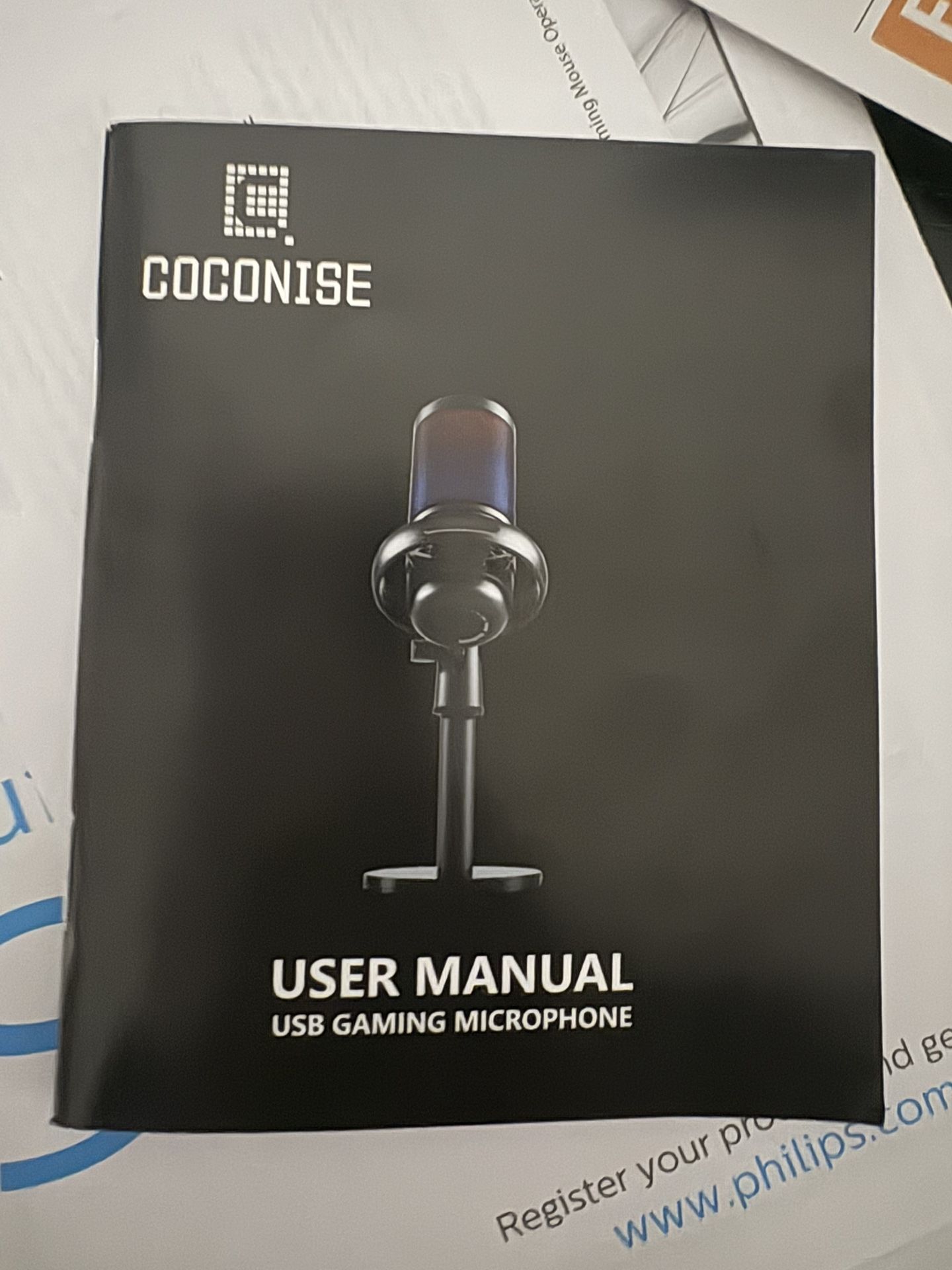Coconise Microphone LED USB Mic
