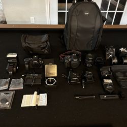 Canon Rebel T5 Kit - Photography/ Videography Lot