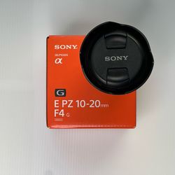 Sony E 10-20mm f/4 PZ G – Like New w/ Box