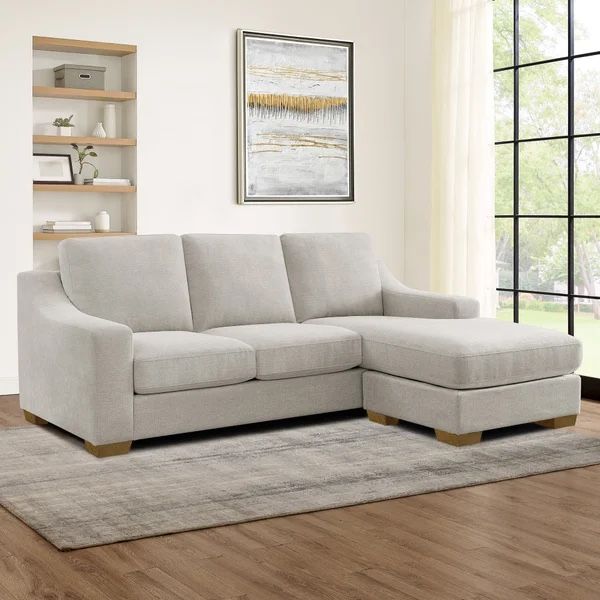 Thomasville Dillard 2-piece Fabric Sofa with Reversible Chaise $559.99