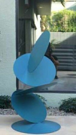 Blue coin