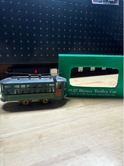 Bowser O-27 Birney Trolley Car.