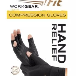 Copper Fit® Work Gear Compression Gloves 