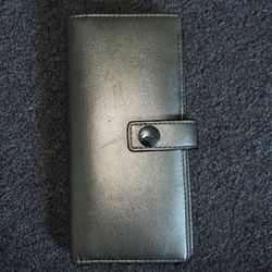 Coach check book holder
