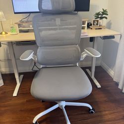 Office Chair Ergonomic Desk Chair, Mesh Office Desk Chairs with Wheels, Comfortable Gaming Chair, High Back Office Chair ($130 OBO)