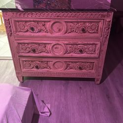Hand Carved Chest 