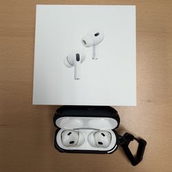 Apple AirPods Pro (2nd Generation/USB C) with ESR Protective Cover - Like New