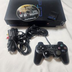 Sony PlayStation 2 PS2 With One Game
