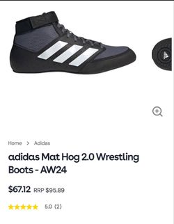 Adidas Mens Mat Hog 2.0 Wrestling Shoes