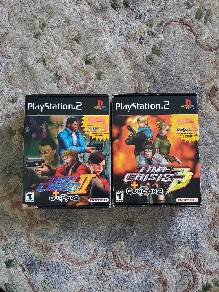 Complete Time Crisis 2 And 3 PS2