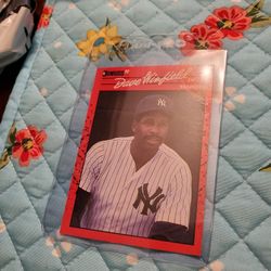 Dave Winfield 1990 Donruss Variation No Dot Behind Inc Baseball Card 