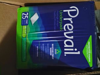 $325 OBO - ~1,860 Underpads (Prevail + Heavy-Duty) - Year Supply, new/sealed