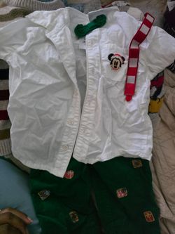 Mickey Mouse Christmas Outfit