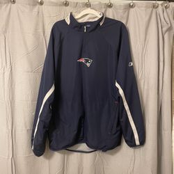 Vintage Y2K  New England Patriots Reebok jacket size XL