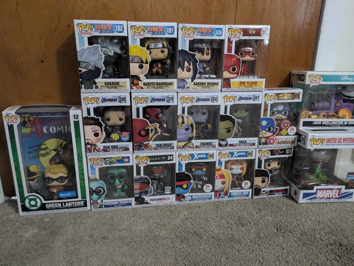 Funko Pop Collection. Never Been Opened