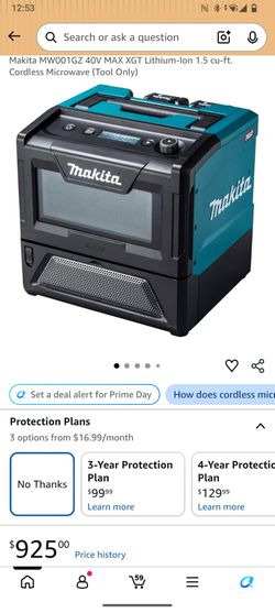 Makita 40V Microwave