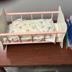Old Doll Cradle it rocks
