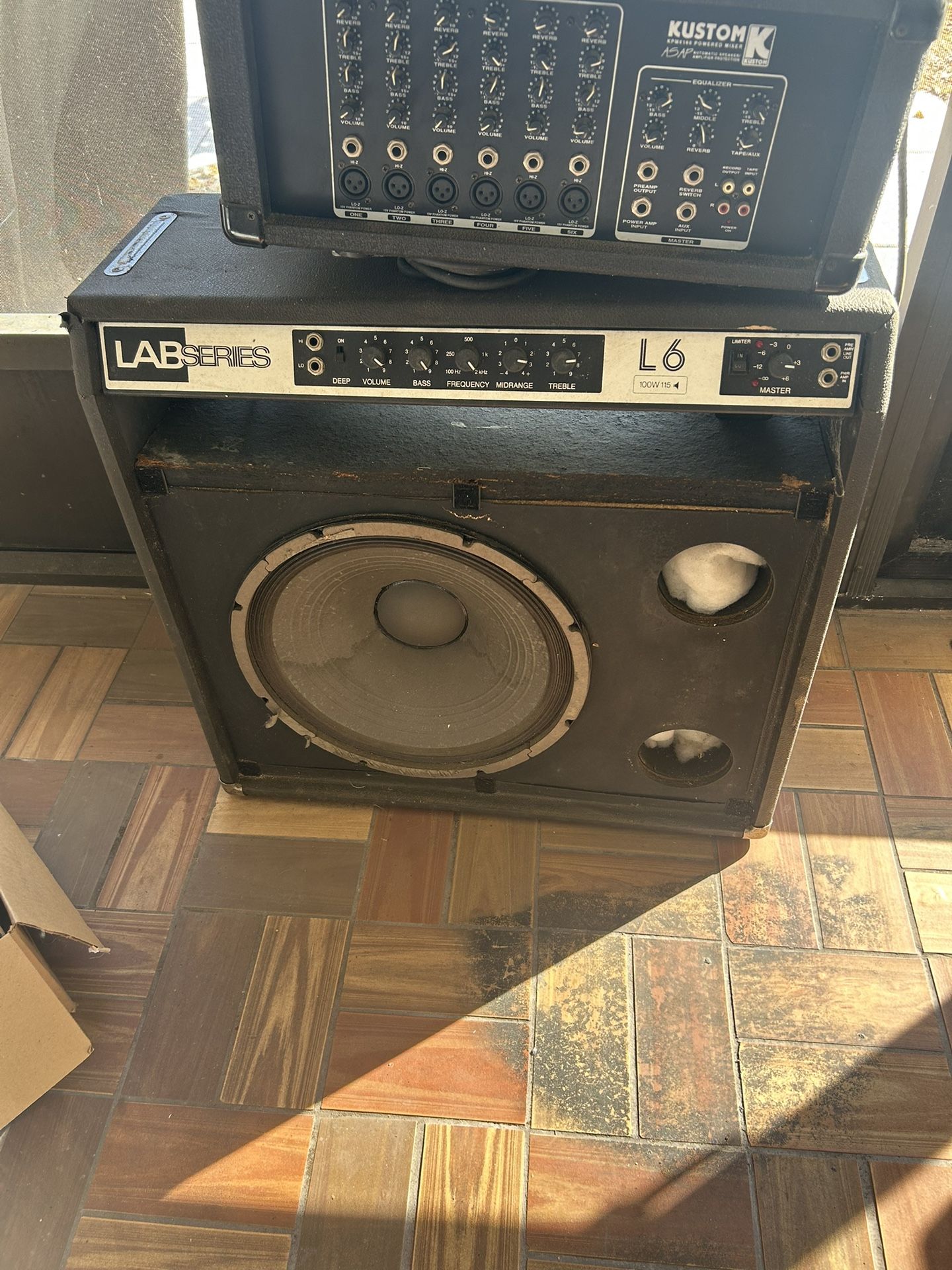 Audio Mixer + Amp + Sub