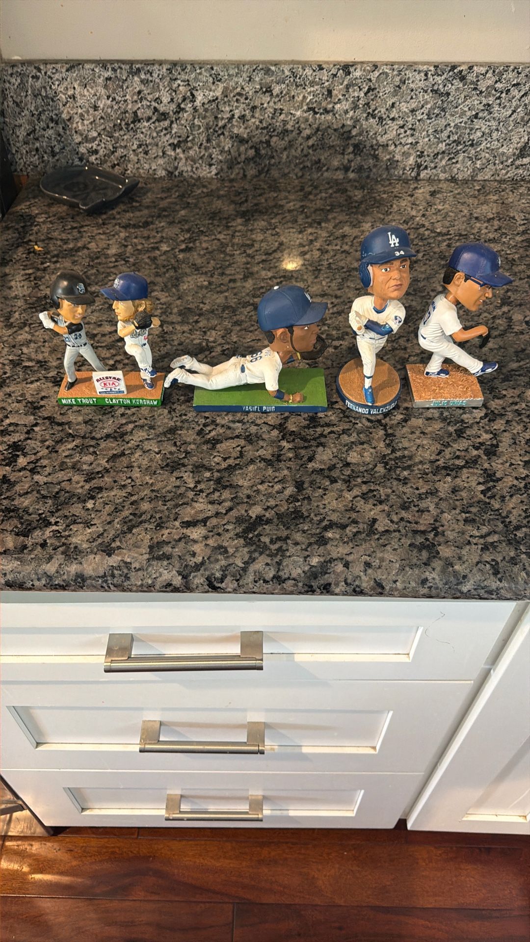 Dodgers & Quakes Bobbleheads