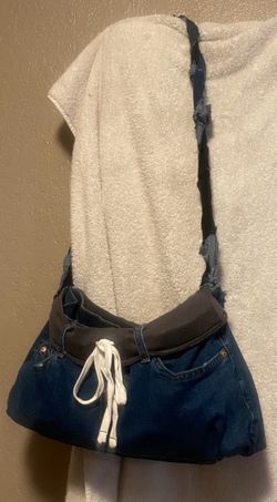 Hand/Homemade Jean Purse
