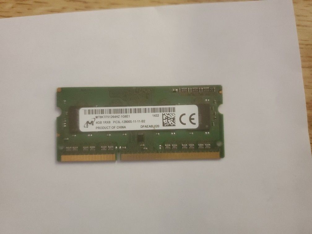 4G DDR3L LAPTOP MEMORY (SP1)