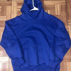 Blue Boxy Hoodie 