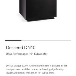 10 Definitive Technology Powered Subwoofer 