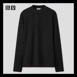 Uniqlo Mock Neck Long Sleeve